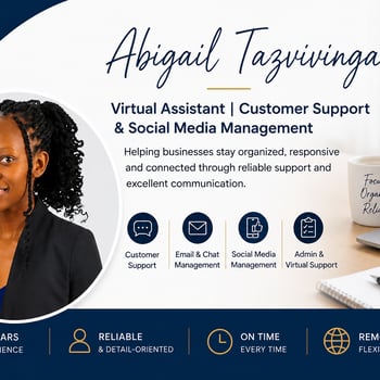 Hire Abigail T. - Virtual Assistant | Customer Support | Remote Admin Support