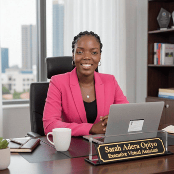 Hire SARAH A. - Executive Virtual Assistant | CEO Workflow Optimization | Operations, Admin & CRM Management
