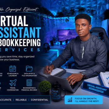Hire Isaiah P. - Virtual Assistant | Bookkeeper | Administrative & Financial Support