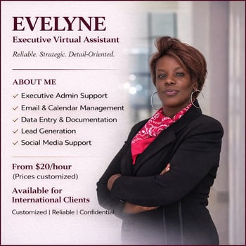 Hire EVERLYNE O. - Virtual Assistant